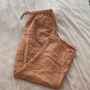 Aritzia “Sail” Pant in Peach